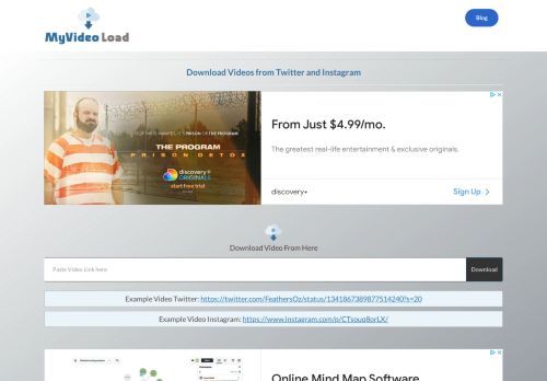 لقطة شاشة لموقع تحميل فيديو تويتر و انستقرام
بتاريخ 25/11/2021
بواسطة دليل مواقع توب