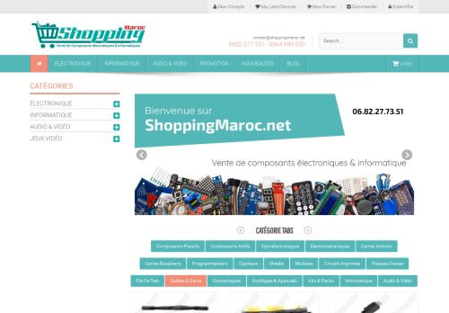 shopping maroc