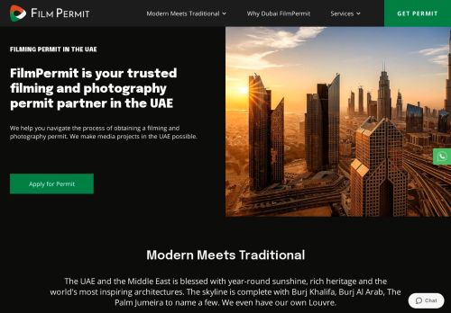 Dubai film permit