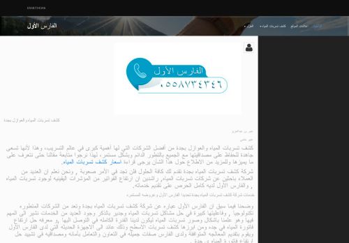 الفارس الأول للمقاولات العامة