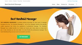 Best Handheld Massager