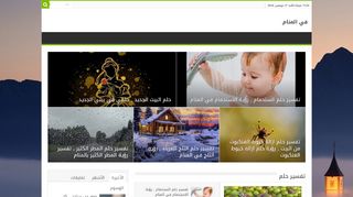 في المنام